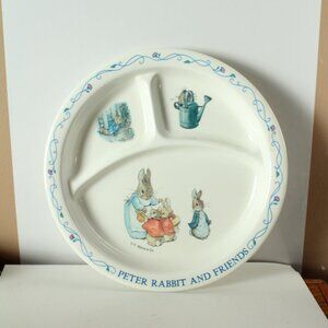 🍁5/$25🎃 Peter Rabbit  Divide Plate Melamine By Eden